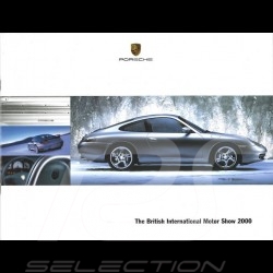 Brochure Porsche The British International Motor Show 10/2000 en anglais