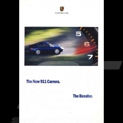 Porsche Brochure The New 911 type 996 Carrera The Boxster 1998 USA