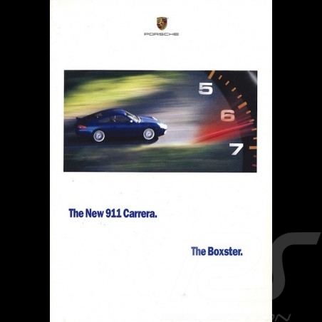 Porsche Brochure The New 911 type 996 Carrera The Boxster 1998 USA