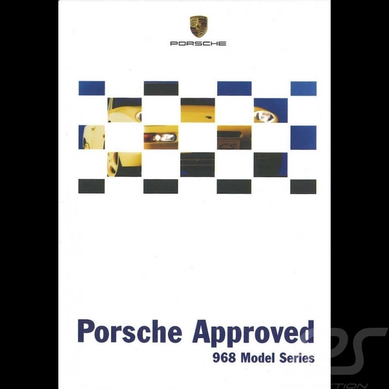 Porsche Broschüre Approved 968 Model Series 06/1999 in englisch LGB20010077