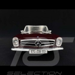 Mercedes Benz 280 SL Pagode W113 1963 rouge bordeaux 1/18 Schuco 450035800