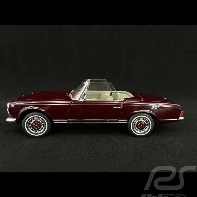 Mercedes Benz 280 SL Pagode W113 1963 wine red 1/18 Schuco 450035800