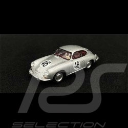 Porsche 356 Carrera 2 C n° 46 1964 gris argenté silver Silber 1/64 Schuco 452032000
