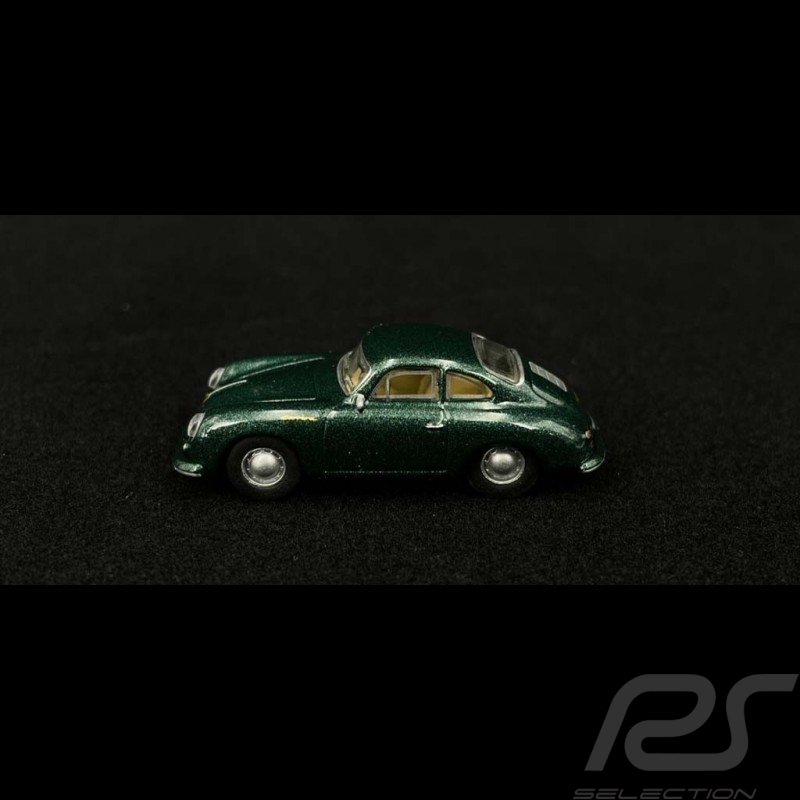 Porsche 356 A Coupé 1956 vert métallisé green grün metallic 1/87 Schuco 452658000