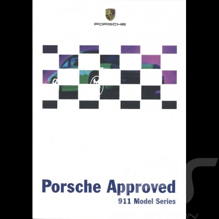 Brochure Porsche Approved 911 Model Series 06/1999 en anglais LGB20010076