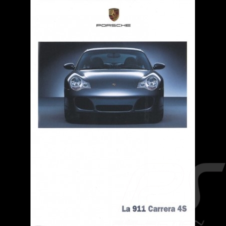 Porsche Brochure La 911 type 996 Carrera 4S 01/2002 in French Swiss 025001,02F4