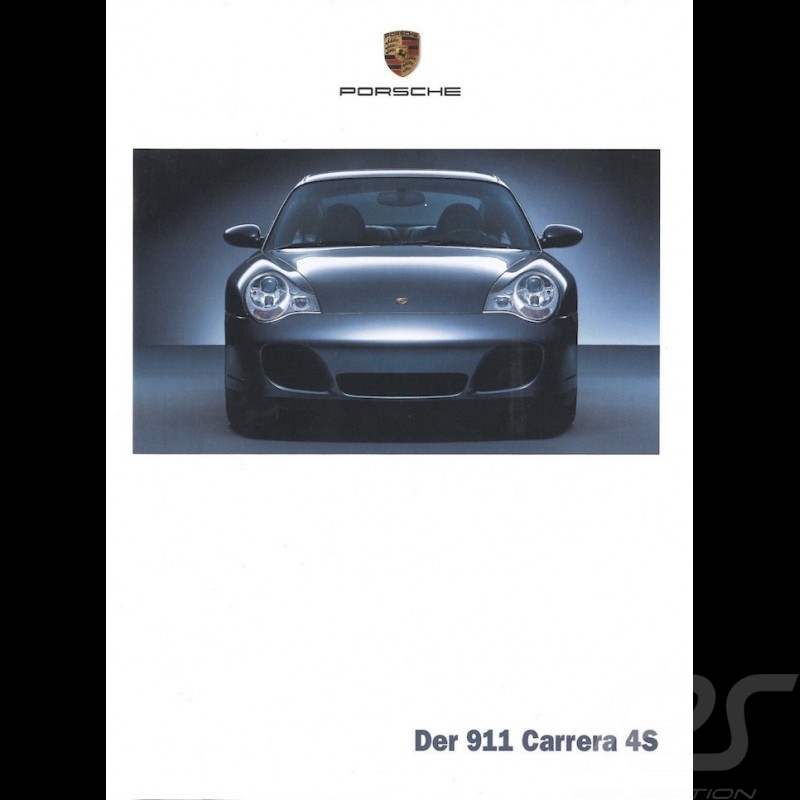 Brochure Porsche Der 911 type 996 Carrera 4S 01/2002 en suisse allemand 025001,02d6