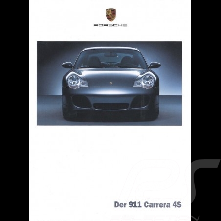 Brochure Porsche Der 911 type 996 Carrera 4S 01/2002 en suisse allemand 025001,02d6