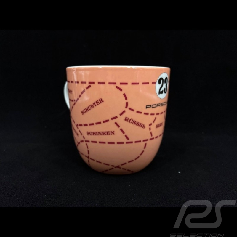 Tasse Porsche 917 Cochon rose n°23 Collector's cup n° 4 grand modèle WAP0506700M917