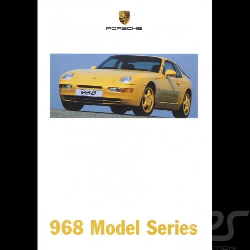 Porsche Brochure 968 Model Series 02/1998 in english LGB20010005