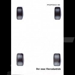 Porsche Brochure Der neue Vierradantrieb 911 Carrera 4 09/1994 in german WVK140710