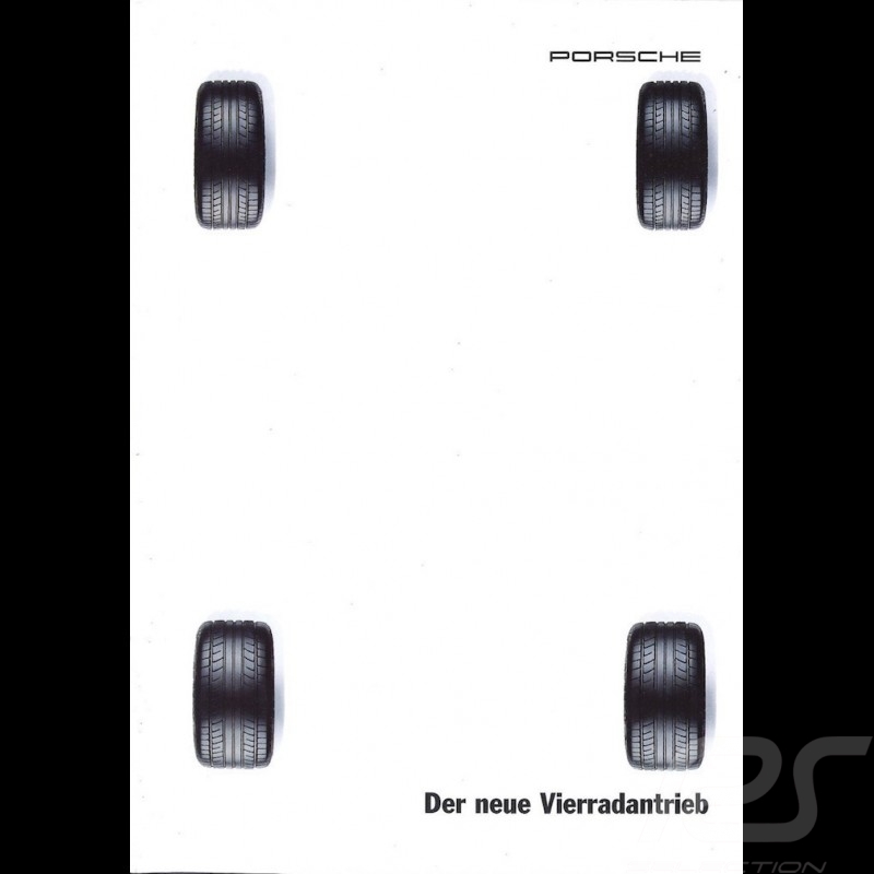 Porsche Brochure Der neue Vierradantrieb 911 Carrera 4 09/1994 in german WVK140710