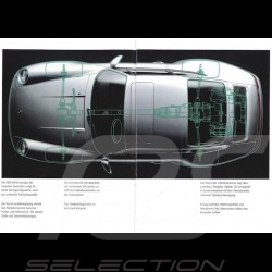 Porsche Brochure Der neue Vierradantrieb 911 Carrera 4 09/1994 in german WVK140710