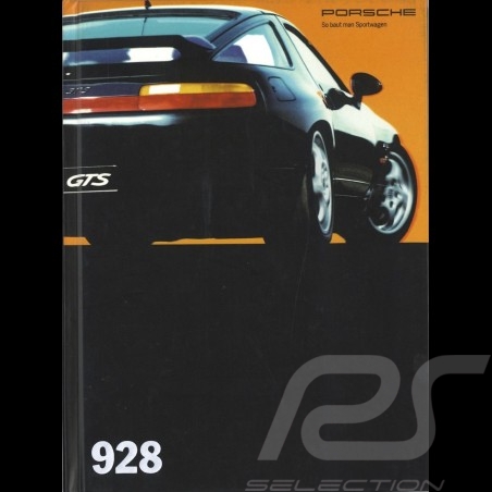 Brochure Porsche 928 08/1993 en allemand WVK12721094+WVK12721194