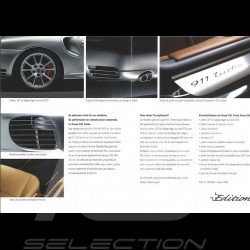 Porsche Brochure Le Coupé 911 type 996 Turbo Swiss Edition (very rare) 02/2004 in french CH2793