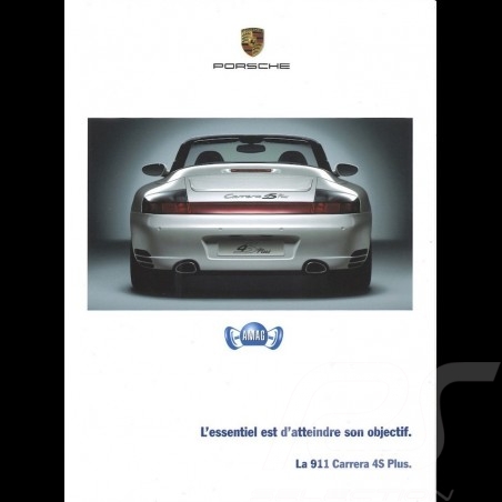 Brochure Porsche La 911 Carrera 4S Plus 2004 en français