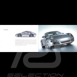 Porsche 997 Carrera grise 1/43 Minichamps WAP02011415