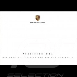 Brochure Porsche Präzision 911. Der neue 911 type 997 Carrera und der 911 type 997 Carrera S 05/2004 en allemand