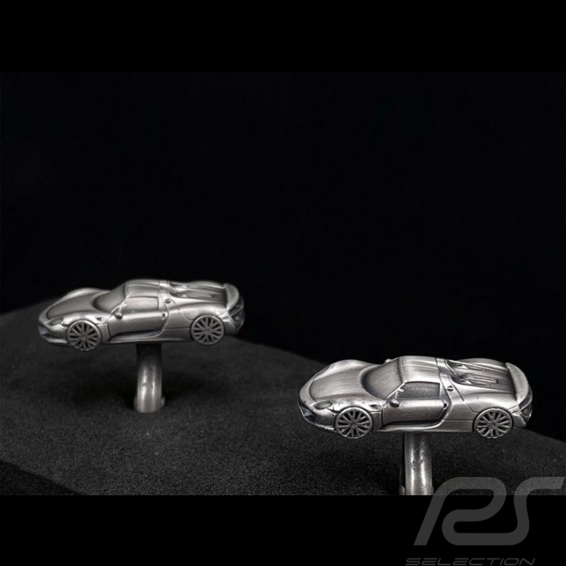 Porsche cufflinks Porsche 918 Spyder Silver Metal MAP04541013