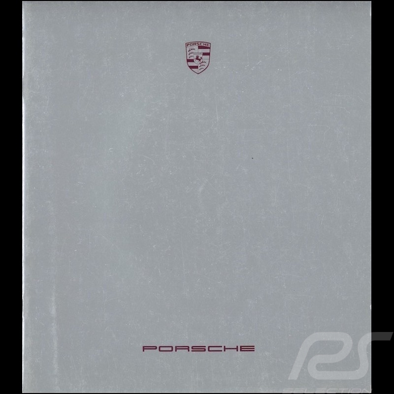 Porsche Brochure Range 1986 in Dutch WVK104191