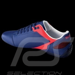 Driving shoes Sparco Sport sneaker Martini Racing Navy blue / red Leather - men