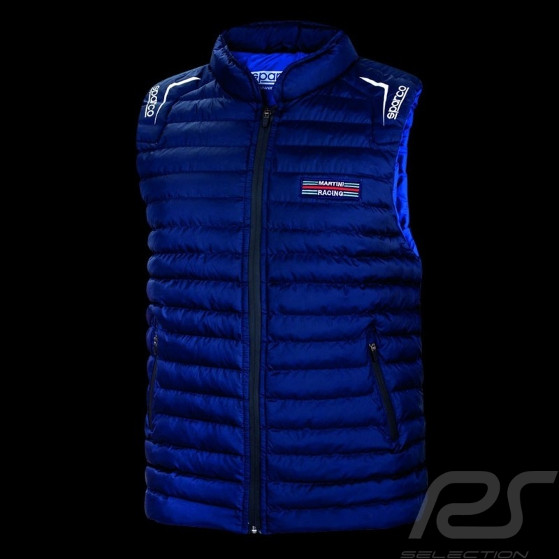 navy sleeveless jacket