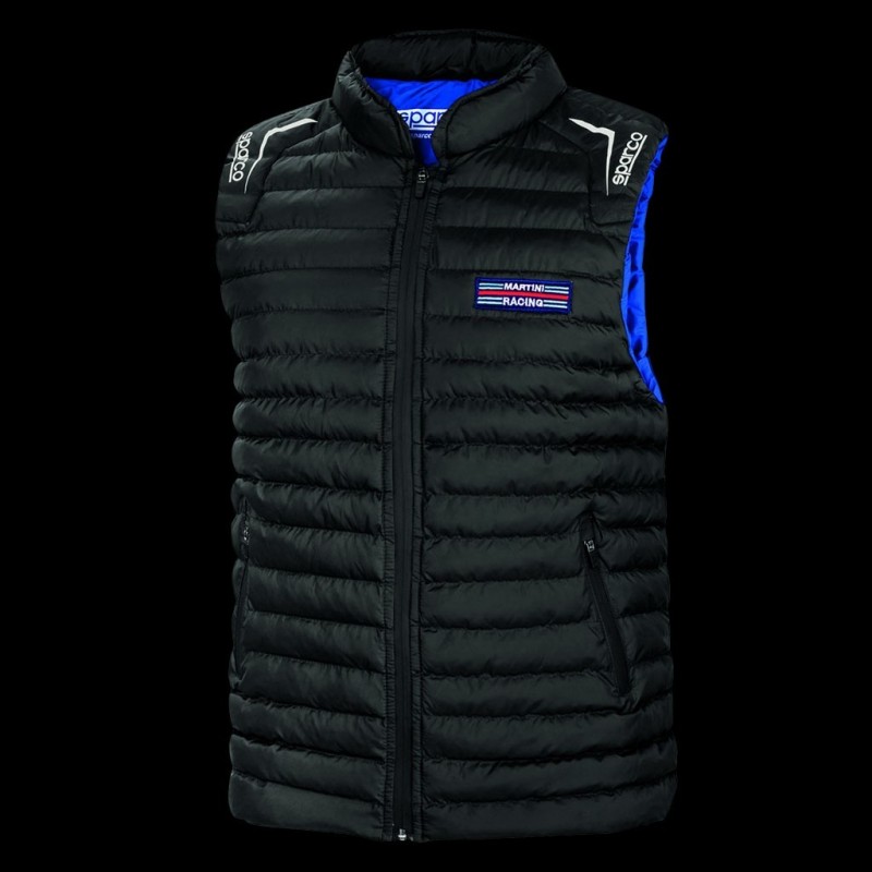 Martini Racing Jacket Sleeveless Quilted Black Sparco 01259MR