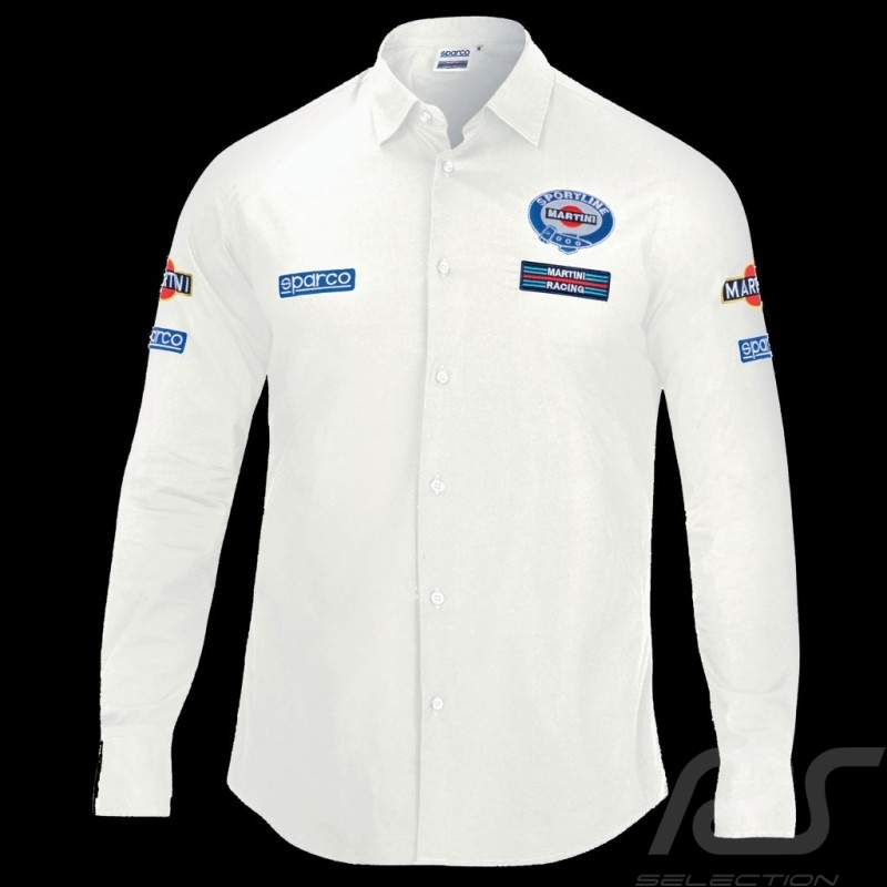 Martini Racing Shirt White Sparco 01277MR