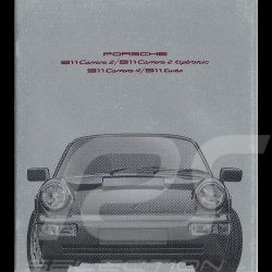 Porsche Brochure 911 Carrera 2 / 911 Carrera 2 tiptronic / 911 Carrera 4 / 911 turbo 09/1990 in german WVK127110