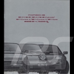 Brochure Porsche Gamme 944 / 911 / 928 08/1990 en allemand WVK127310