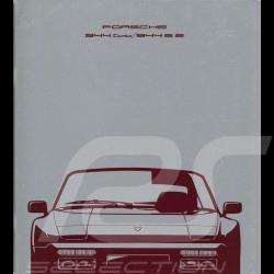 Porsche Brochure 944 turbo / 944 S 2 08/1990 in french WVK103710