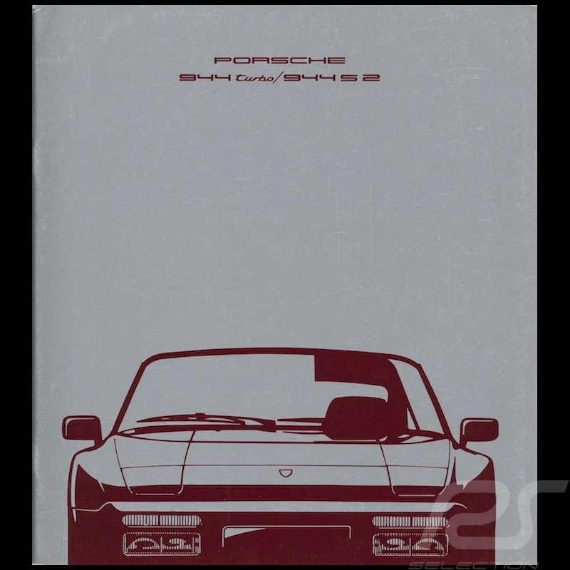 Porsche Brochure 944 turbo / 944 S 2 08/1990 in french WVK103710
