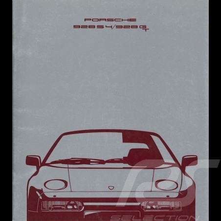 Brochure Porsche 928 S 4 / 928 GT 09/1989 en français WVK103430