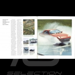 Brochure Porsche 928 S 4 / 928 GT 09/1989 en français WVK103430