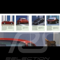 Porsche Brochure Range models year 1990 08/1989 in french WVK105630