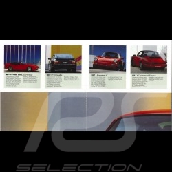 Brochure Porsche Gamme modèles année 1990 08/1989 en néerlandais WVK105695
