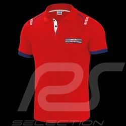 Martini Racing Polo-shirt Rot Sparco 01276MR