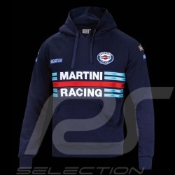 Sweatshirt Sparco Martini Racing Hoodie Dunkelblau- Herren 01279MRBM