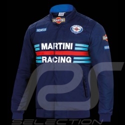 Veste Sparco Martini Racing coupe Bomber bleu marine - homme 01281MRBM