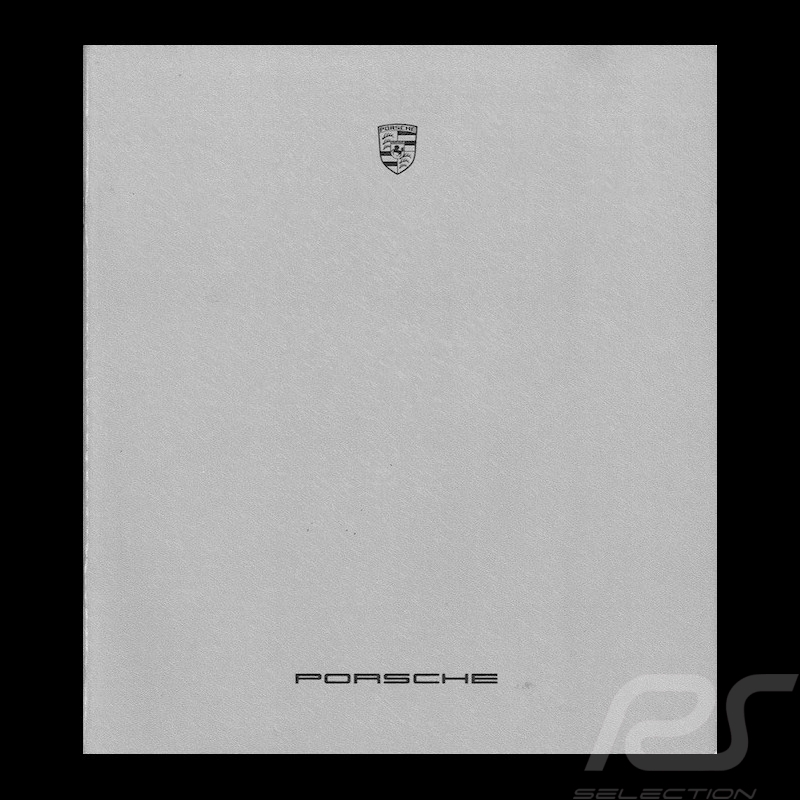 Porsche Brochure Range Porsche 1982 07/1982 in french WVK104130