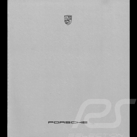 Porsche Brochure Range Porsche 1982 07/1982 in french WVK104130