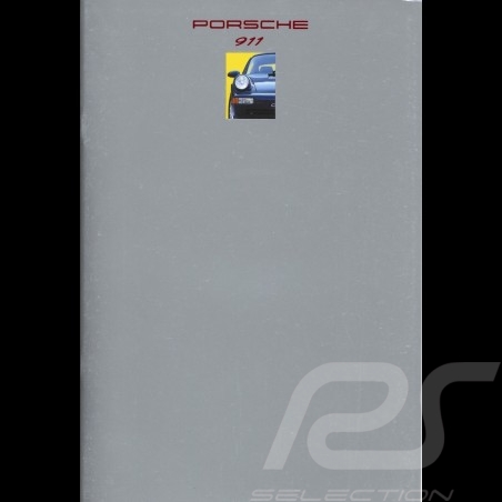 Brochure Porsche 911 08/1992 en français WVK12713093