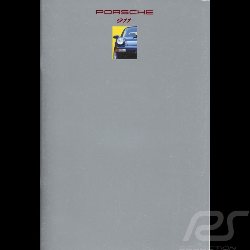 Porsche Brochure 911 08/1992 in german WVK12711093