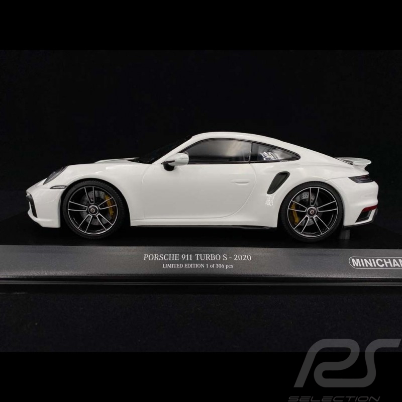 Porsche 911 Turbo S type 992 2020 weiß 1/18 Minichamps 153069078