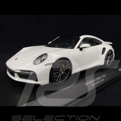 Porsche 911 Turbo S type 992 2020 blanc white weiß 1/18 Minichamps 153069078