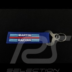 Schlüsselanhänger Sparco Martini Racing Leder blau 099070MRAZ