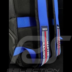 Sac à dos Backpack Rucksack Martini Racing Noir / Bleu Sparco 016440MR