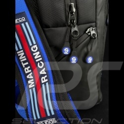 Sac à dos Backpack Rucksack Martini Racing Noir / Bleu Sparco 016440MR