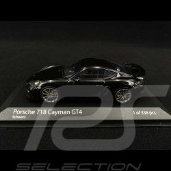 Porsche 718 Cayman GT4 type 982 2020 Schwarz 1/43 Minichamps 410067601