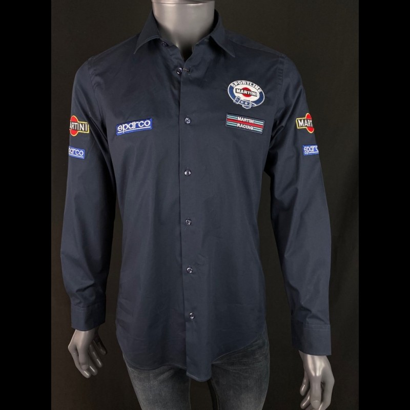 Sparco Shirt Martini-Racing XS Navy